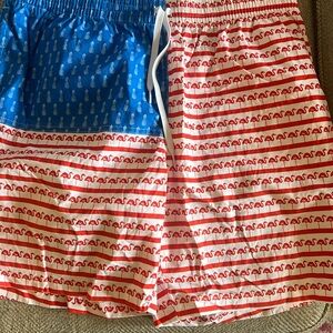 Chubbies American flag shorts size XL